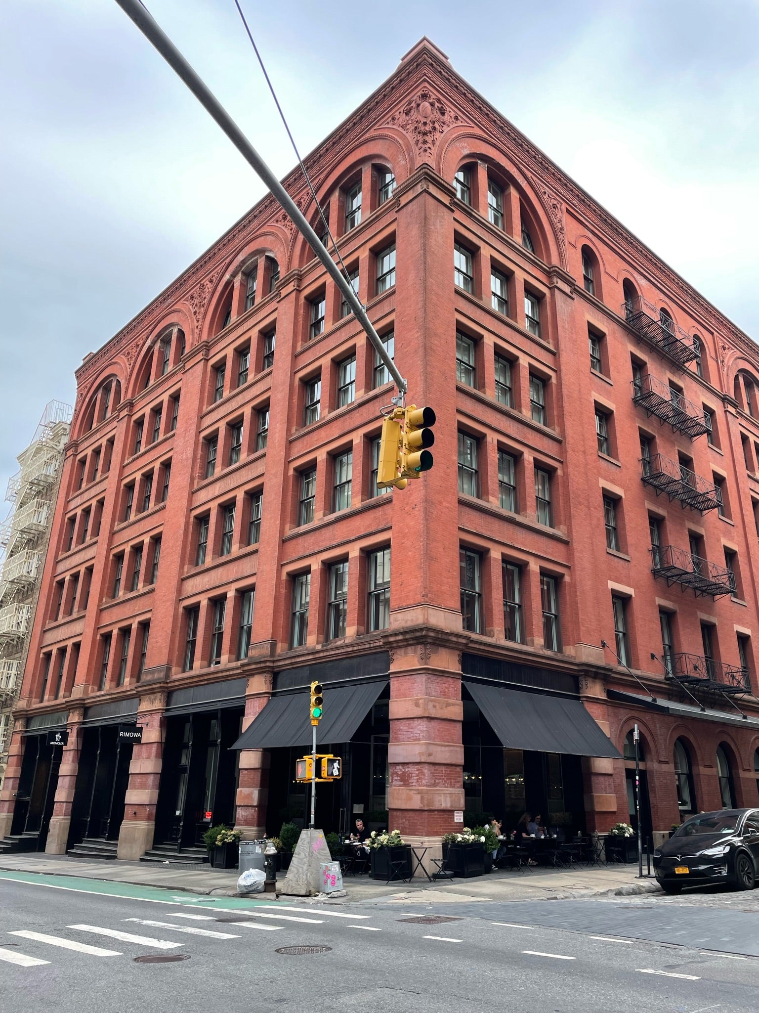 New York Soho street corner