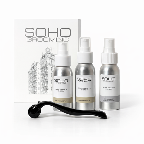 Soho Grooming Beard Growth System 12 Week Supply